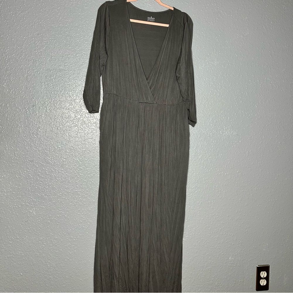 Soho Street NY and Company Grey Maxi, Size XL